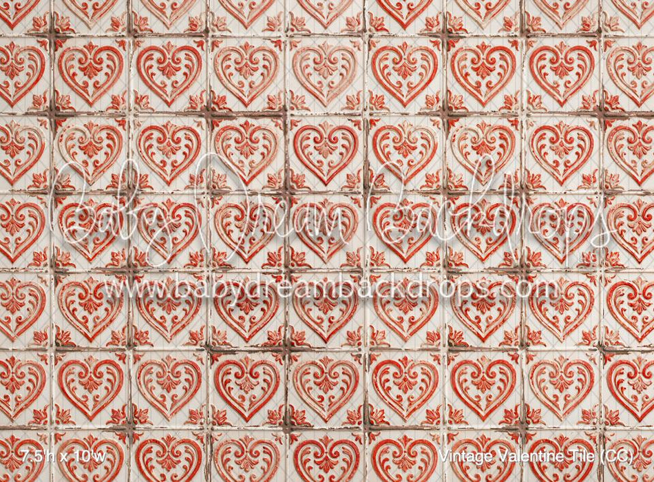 Vintage Valentine Tile (CC)