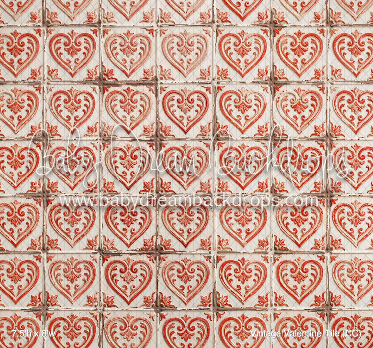 Vintage Valentine Tile (CC)