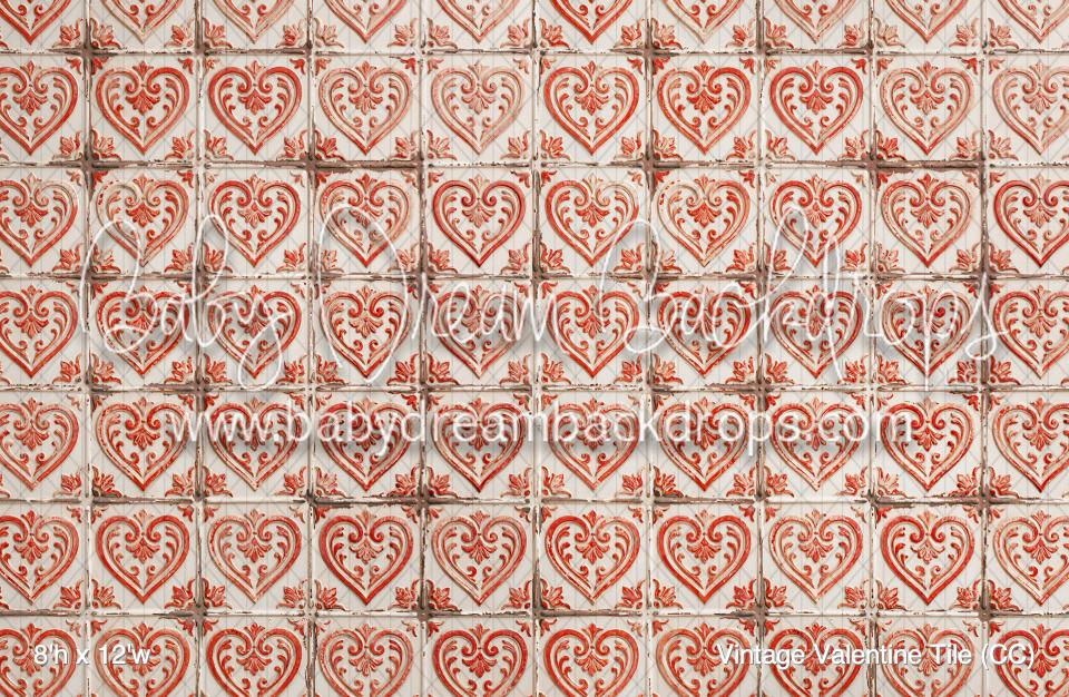 Vintage Valentine Tile (CC)