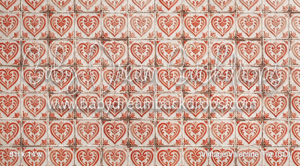Vintage Valentine Tile (CC)