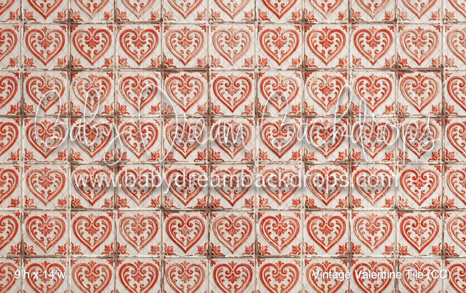 Vintage Valentine Tile (CC)