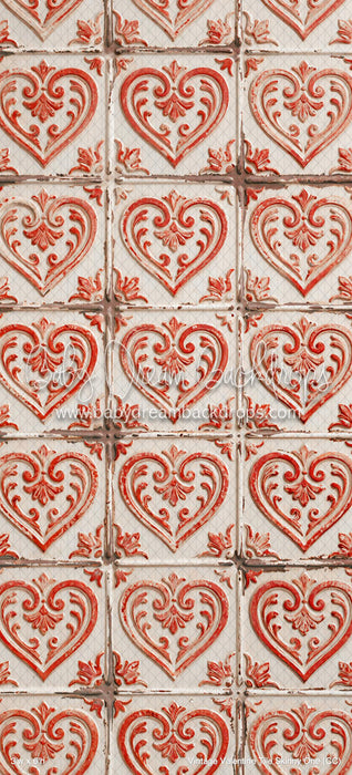 Vintage Valentine Tile Skinny One (CC)