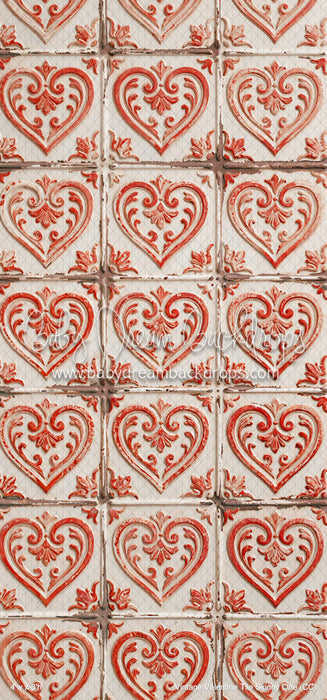 Vintage Valentine Tile Skinny One (CC)