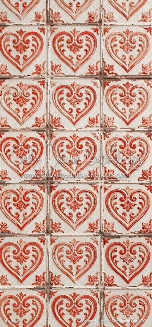 Vintage Valentine Tile Skinny One (CC)