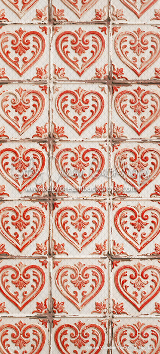 Vintage Valentine Tile Skinny Two (CC)