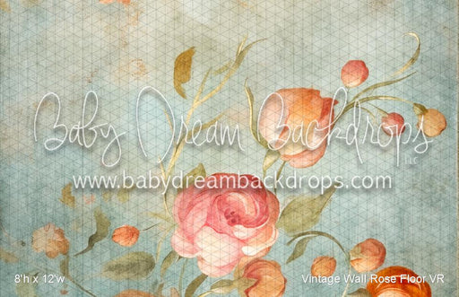 Vintage Wall Rose Fabric Floor (VR)