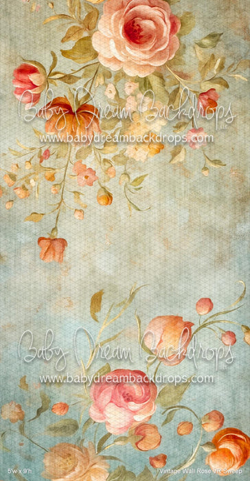 Vintage Wall Rose Sweep (VR)