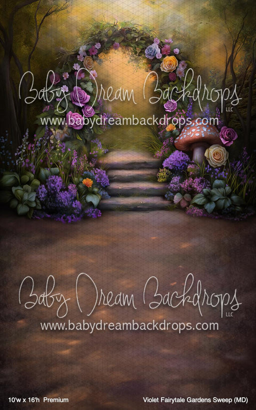 Violet Fairytale Gardens Sweep (MD)