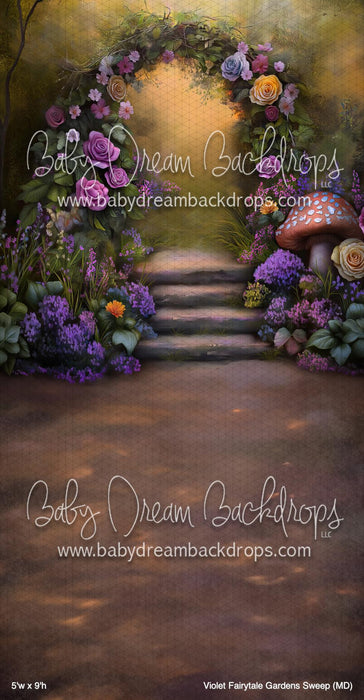 Violet Fairytale Gardens Sweep (MD)