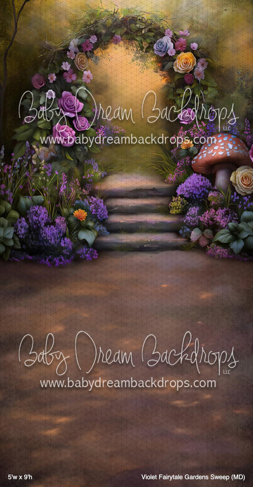 Violet Fairytale Gardens Sweep (MD)