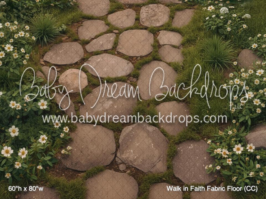 Walk in Faith Fabric Floor (CC)