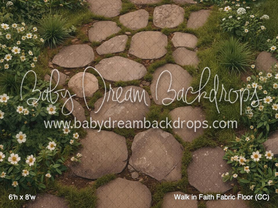 Walk in Faith Fabric Floor (CC)