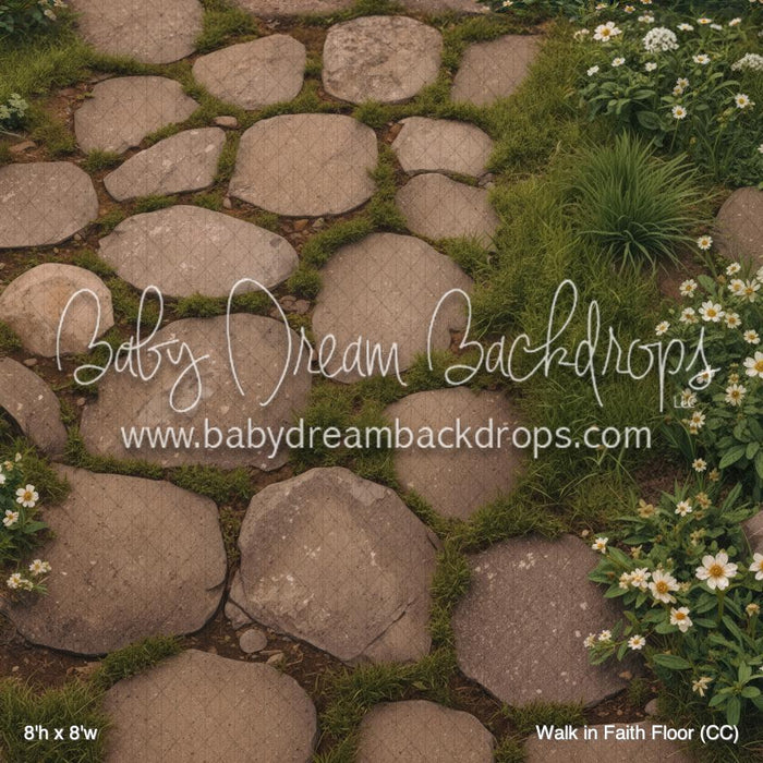 Walk in Faith Fabric Floor (CC)