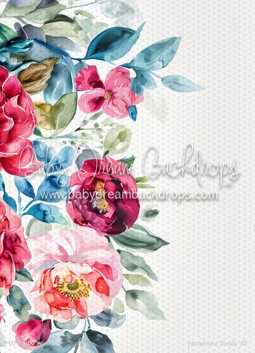 Watercolor florals (VR)