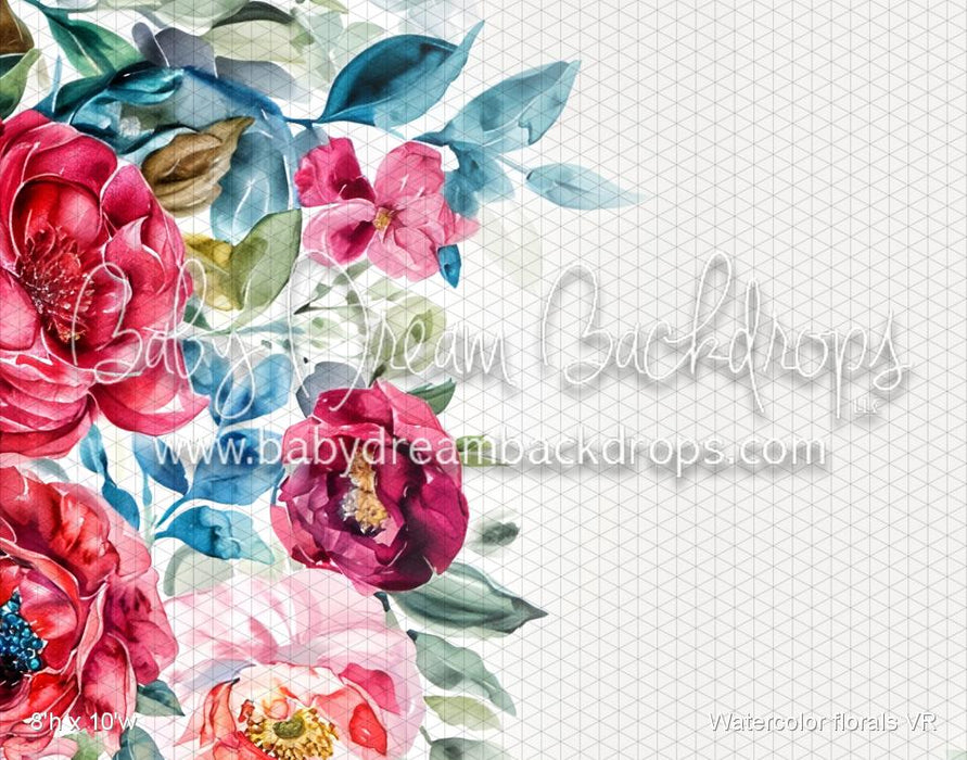 Watercolor florals (VR)