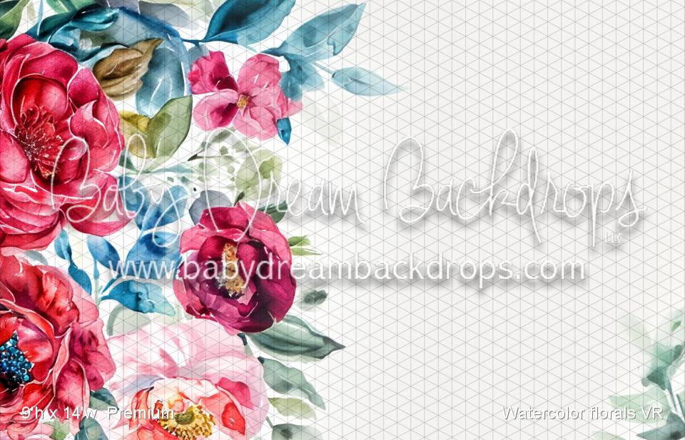 Watercolor florals (VR)