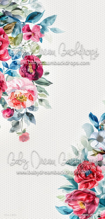 Watercolor florals Sweep (VR)