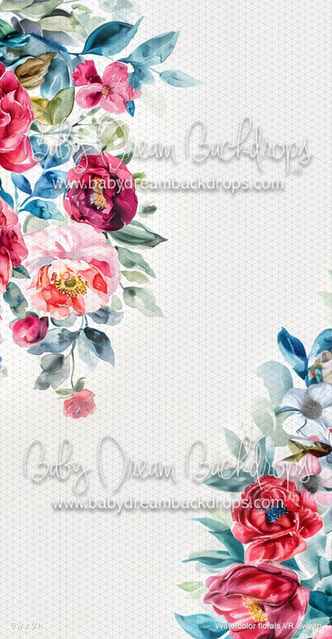 Watercolor florals Sweep (VR)
