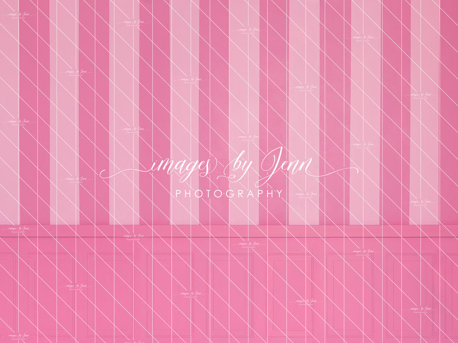 Watermelon Stripe Half Wall (JG)