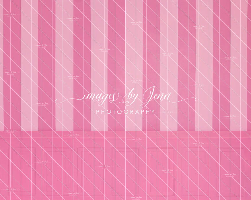 Watermelon Stripe Half Wall (JG)