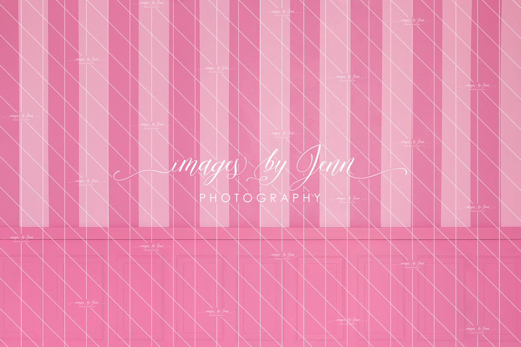 Watermelon Stripe Half Wall (JG)