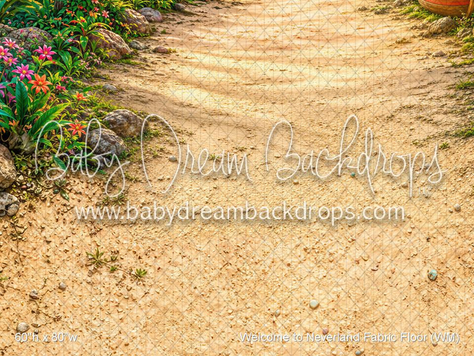 Welcome to Neverland Fabric Floor (WM)