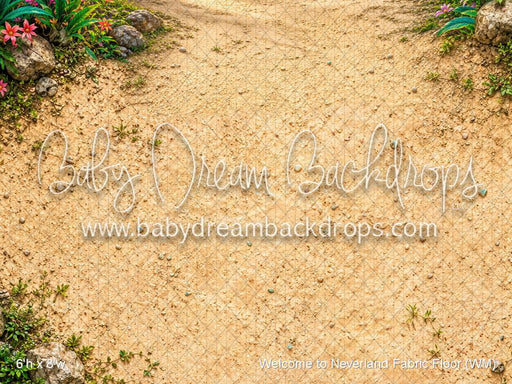 Welcome to Neverland Fabric Floor (WM)