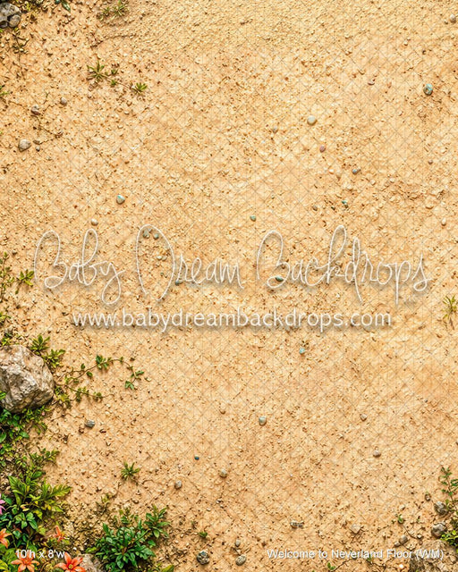 Welcome to Neverland Fabric Floor (WM)