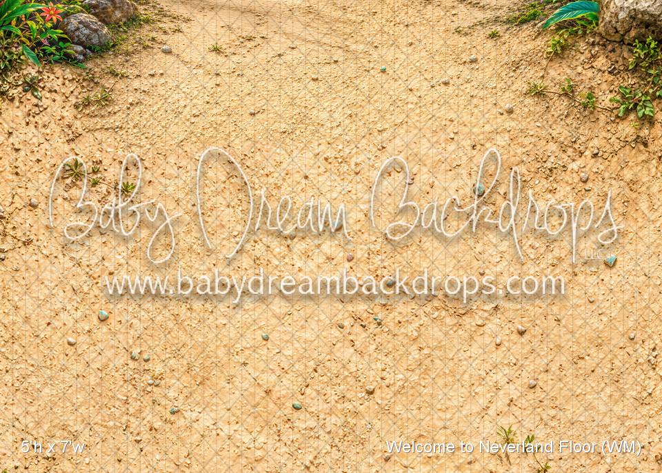 Welcome to Neverland Fabric Floor (WM)