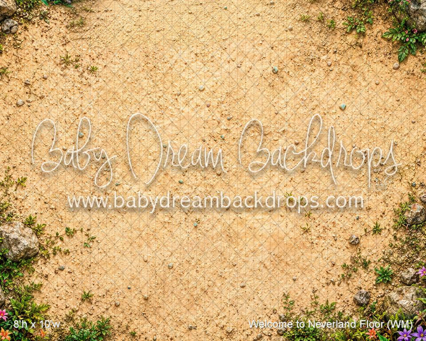 Welcome to Neverland Fabric Floor (WM)