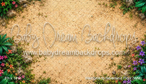 Welcome to Neverland Fabric Floor (WM)