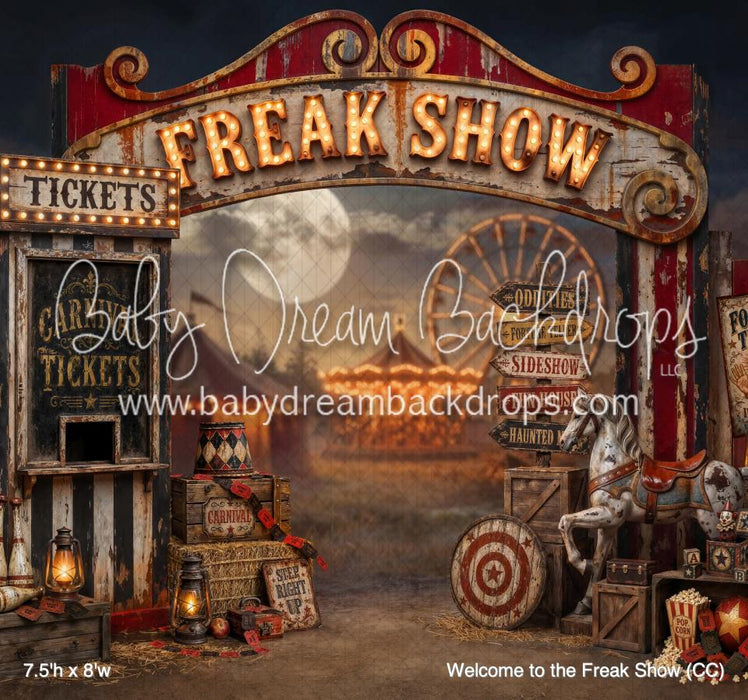 Welcome to the Freak Show (CC)