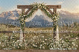 Western Daisy Lacy Arch (CC)