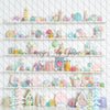 White Candy Cottage Shelves (JG)