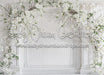 White Floral Molding Arch (WM)