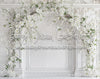 White Floral Molding Arch (WM)