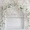 White Floral Molding Arch (WM)