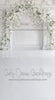 White Floral Molding Arch Sweep (WM)