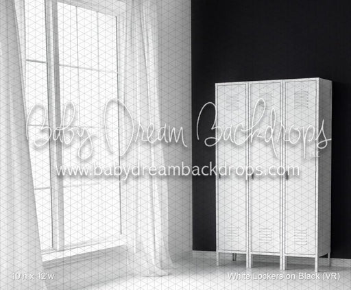 White Lockers on Black (VR)
