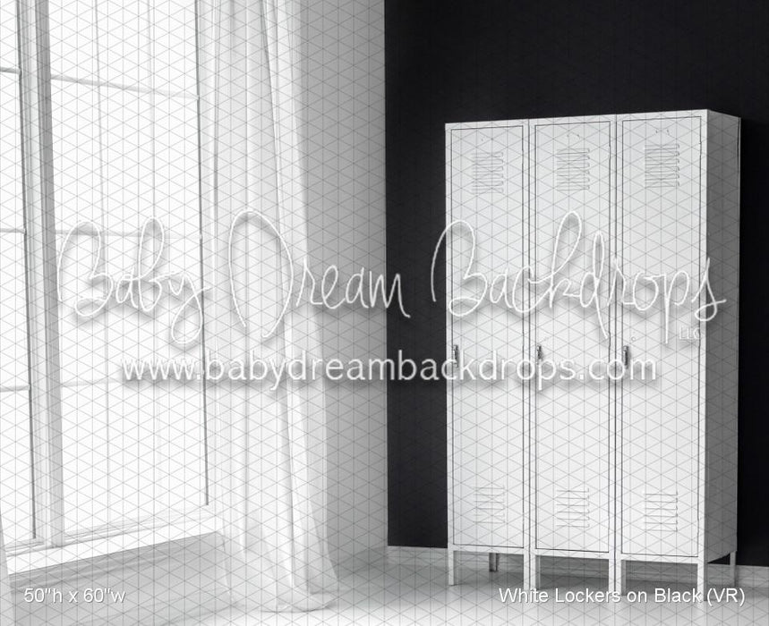 White Lockers on Black (VR)