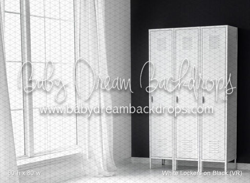 White Lockers on Black (VR)
