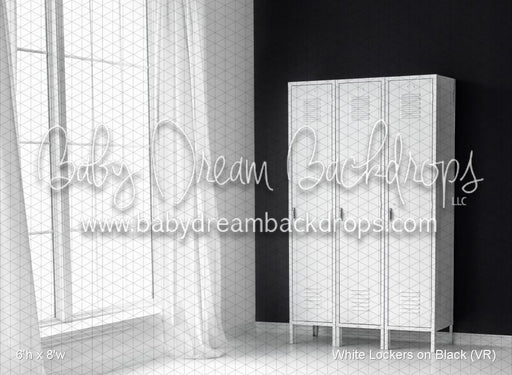 White Lockers on Black (VR)