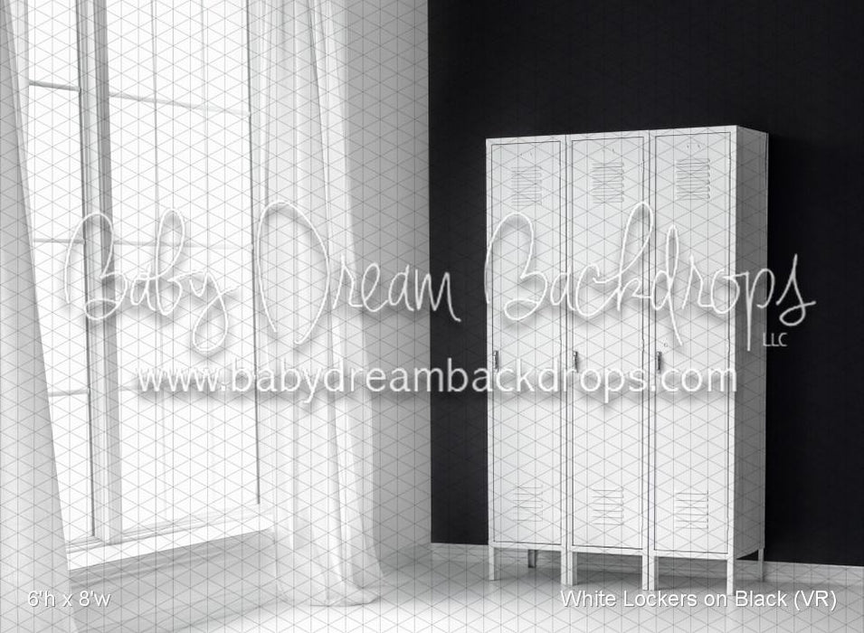 White Lockers on Black (VR)