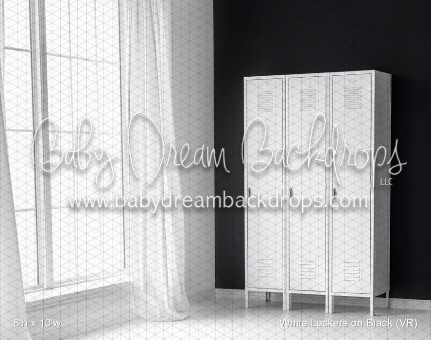 White Lockers on Black (VR)