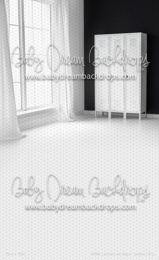White Lockers on Black Sweep (VR)