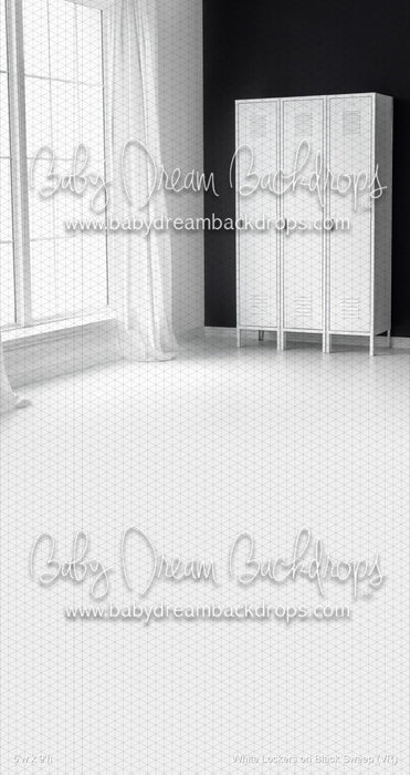 White Lockers on Black Sweep (VR)