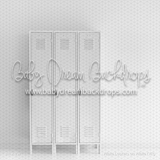 White Lockers on White (VR)