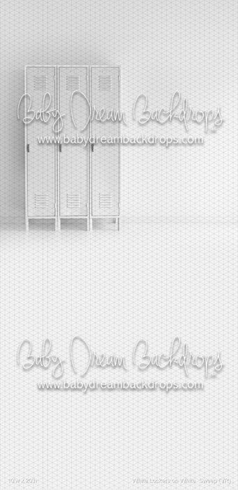 White Lockers on White  Sweep (VR)