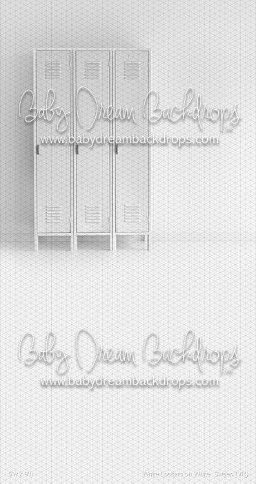 White Lockers on White  Sweep (VR)