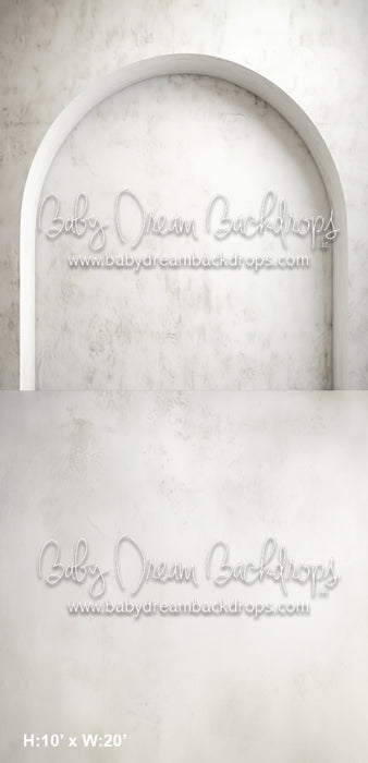 White Textured Wall 1 Flipped, Dusty Texture 2 Sweep (MD)